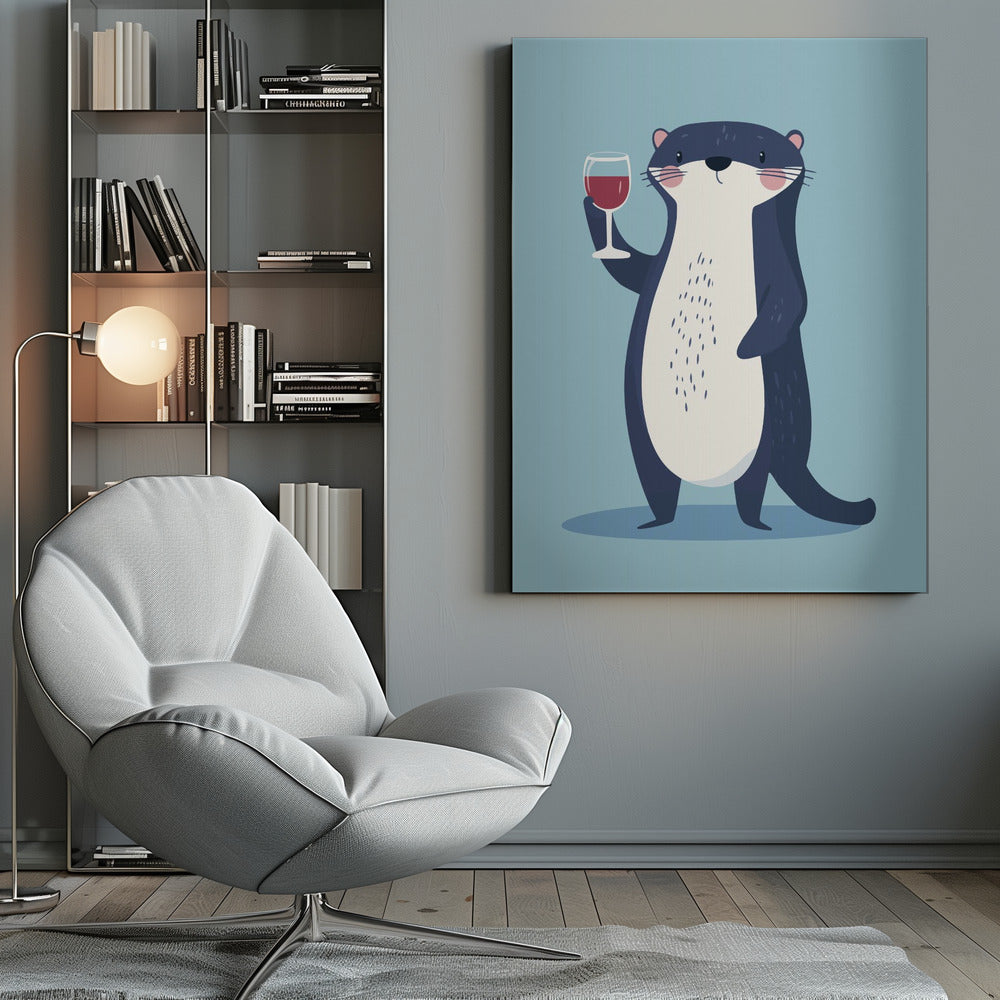 Cute Cartoon Cheers No 2 - Poster / Art Print