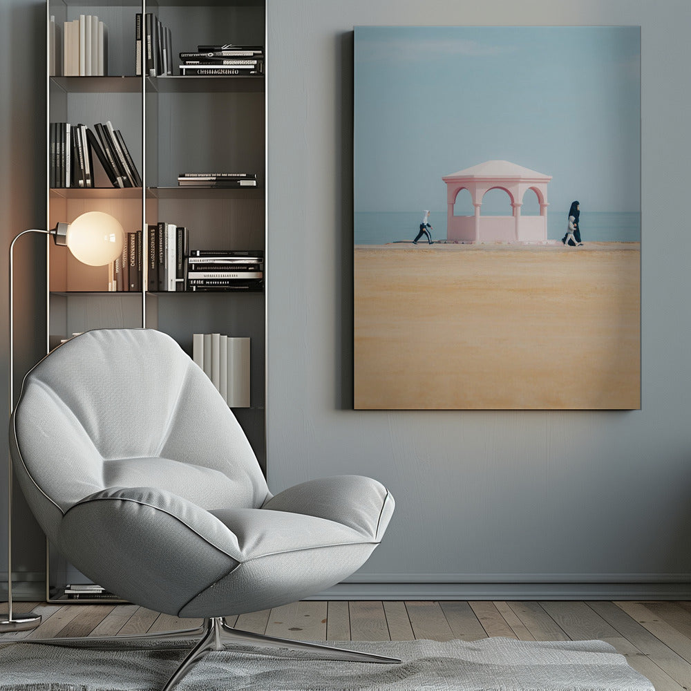 Morning walk - Poster / Art Print
