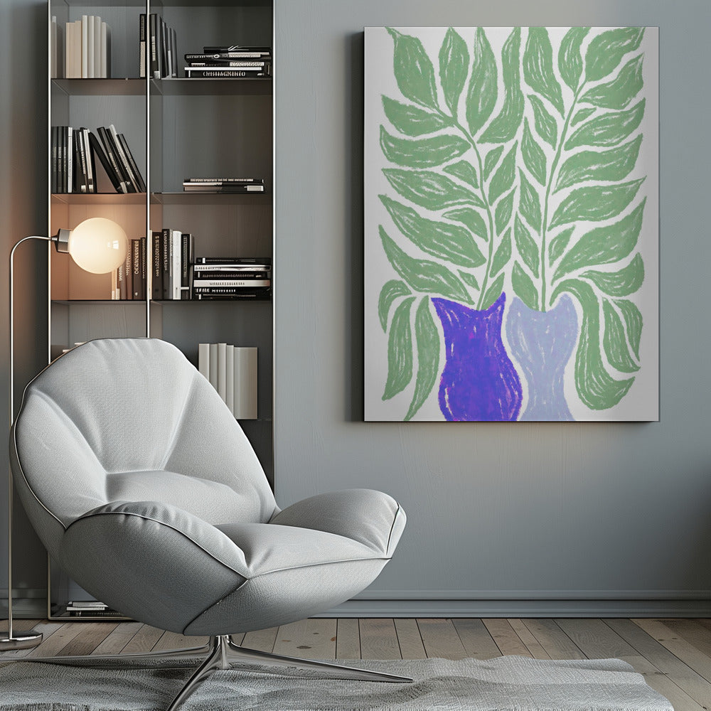Big Green Twigs - Poster / Art Print