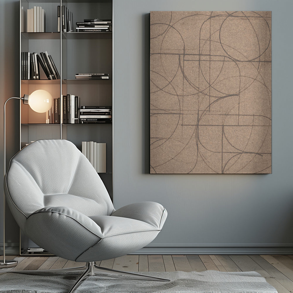 Curved 2 - Poster / Art Print