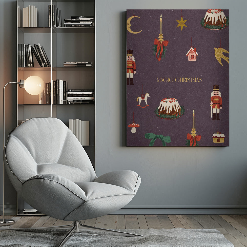 Cozy Christmas Things - Poster / Art Print