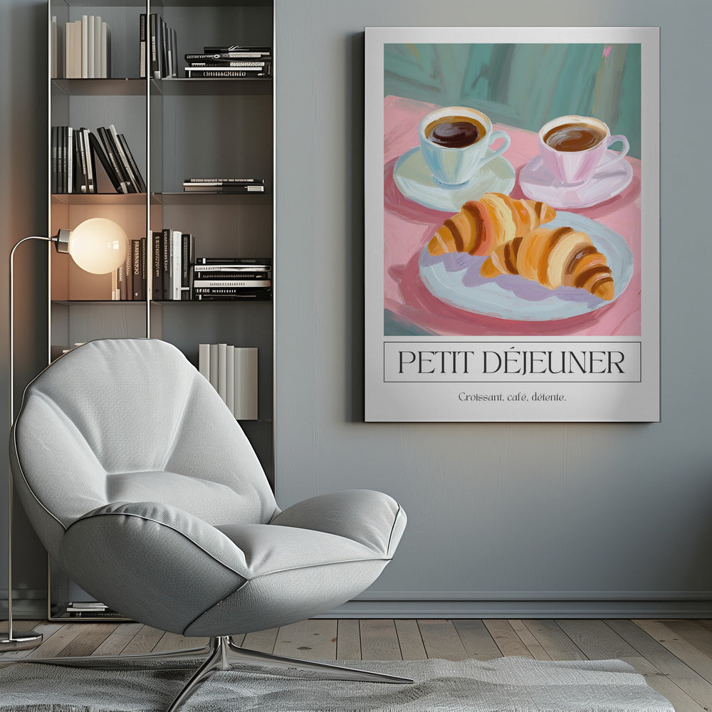 Petit dejeuner - Poster / Art Print