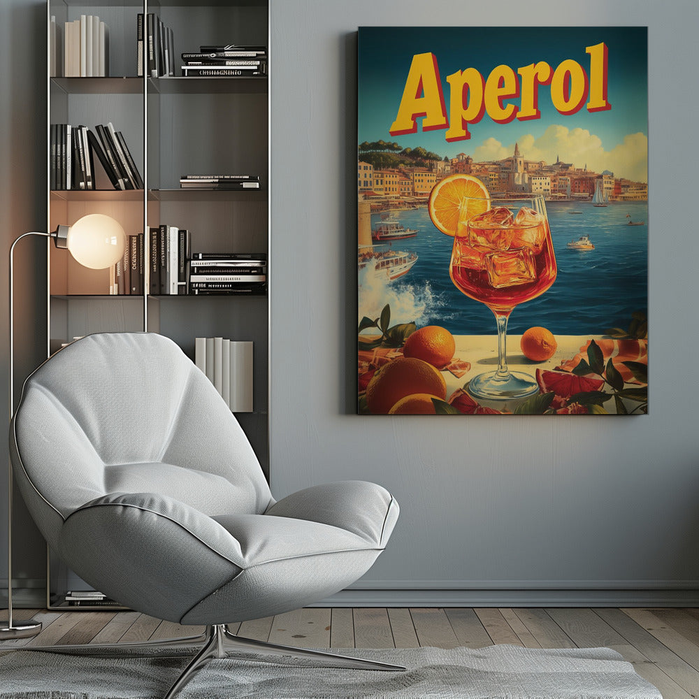 Aperol Vintage Commercial - Poster / Art Print
