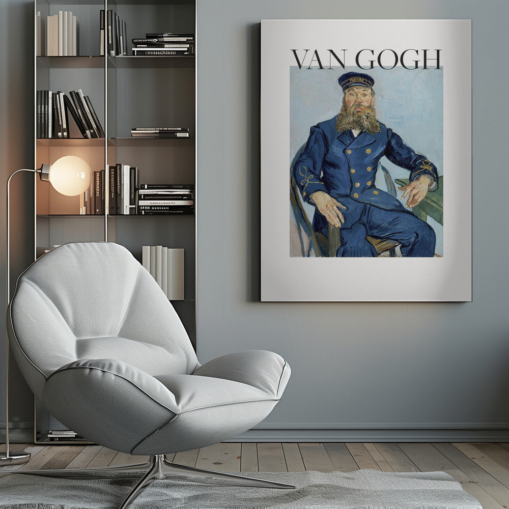 Portrait of the Postman Joseph Roulin (1888) - Poster / Art Print