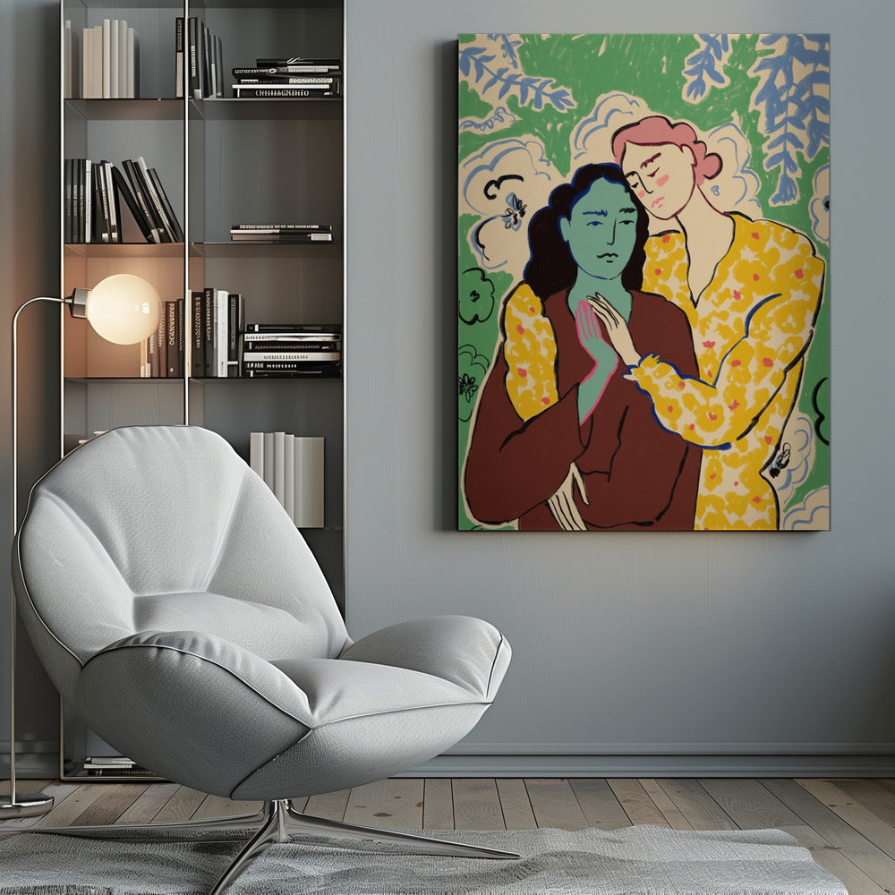 Holding Hands - Poster / Art Print