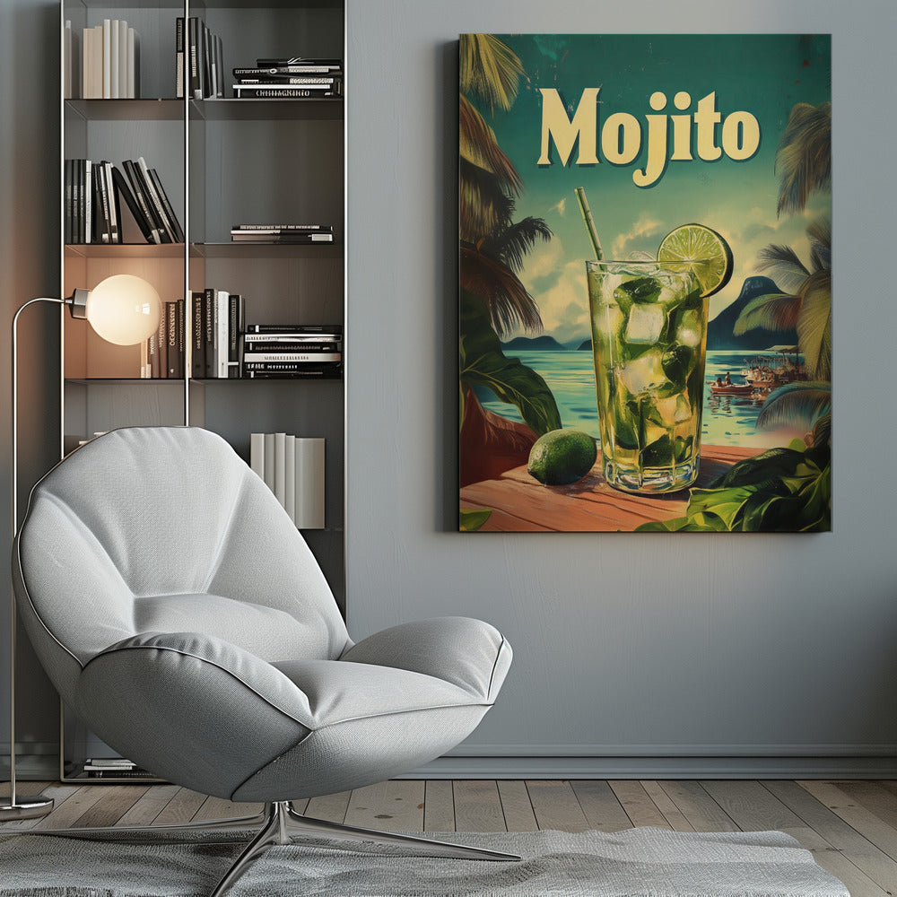 Mojito Vintage - Poster / Art Print