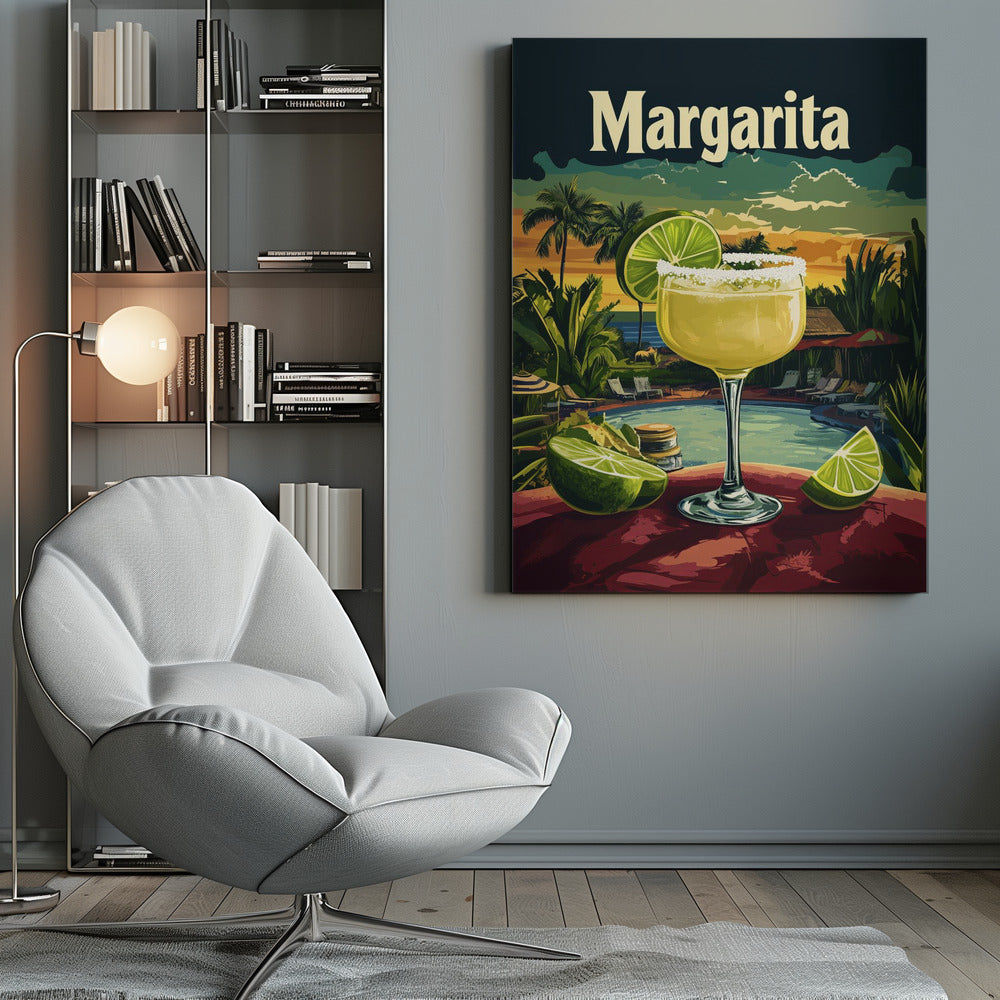 Margarita Vintage - Poster / Art Print