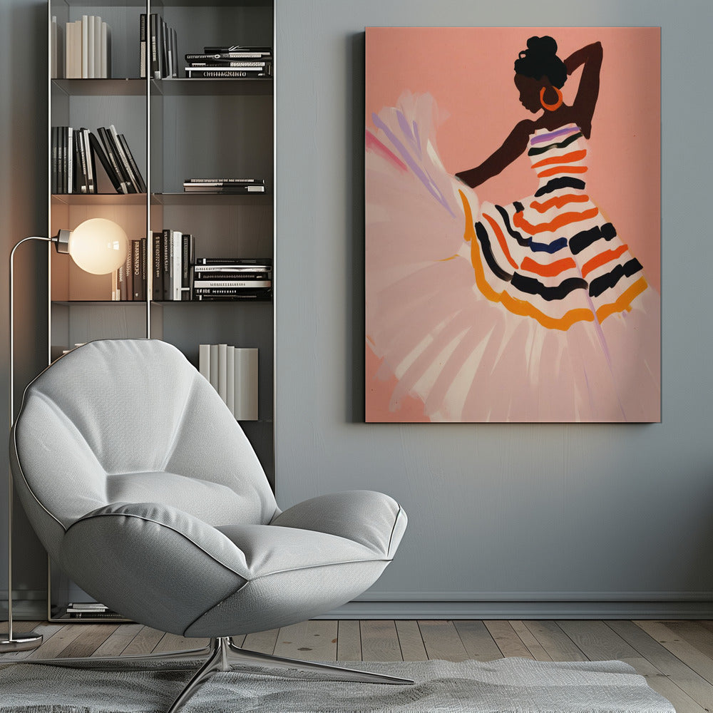 Dancing Amita No 2 - Poster / Art Print