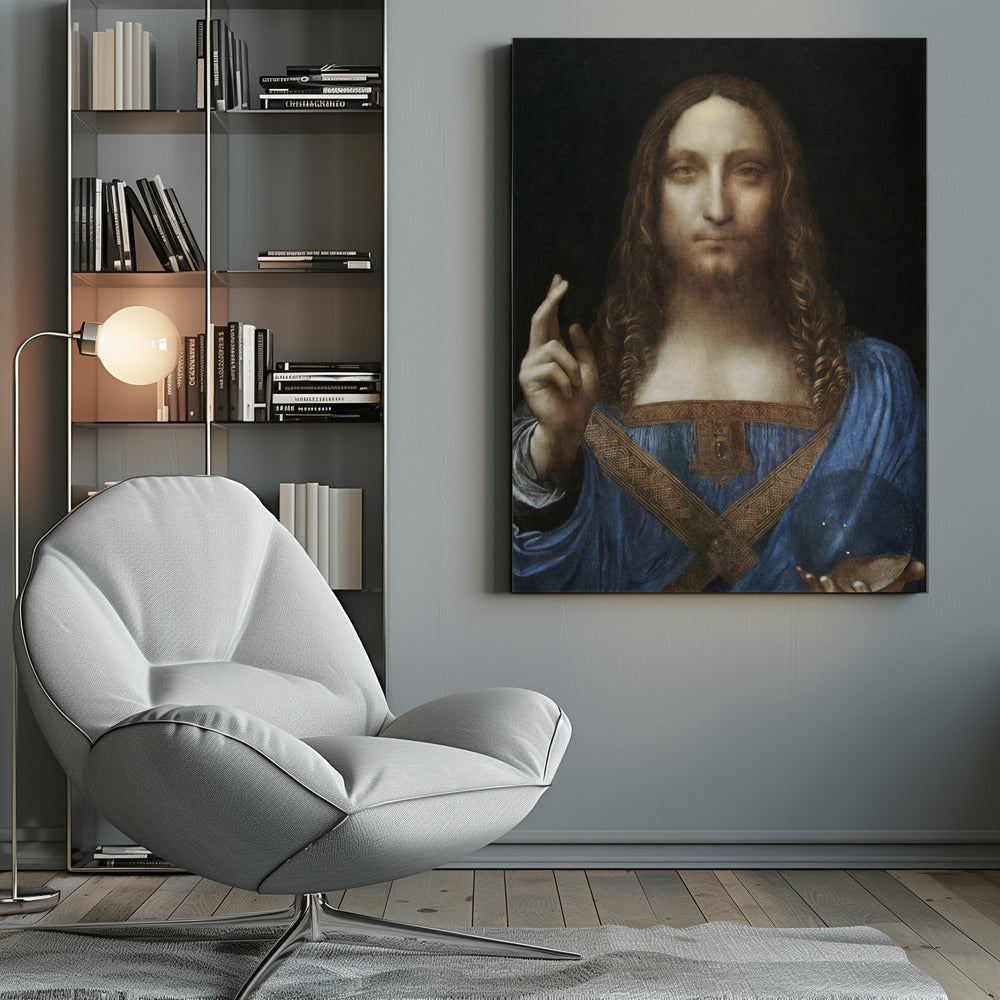 Salvator Mundi (circa 1500) - Poster / Art Print
