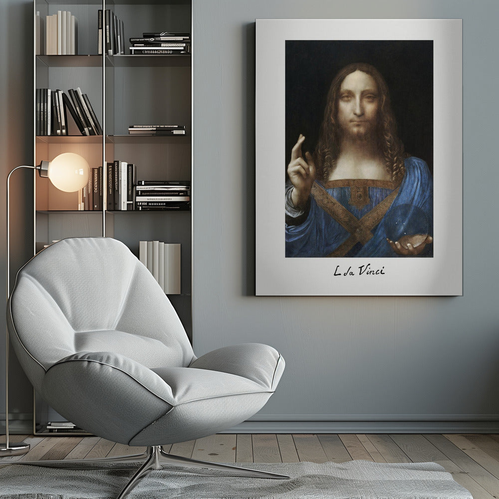 Salvator Mundi (circa 1500) - Poster / Art Print
