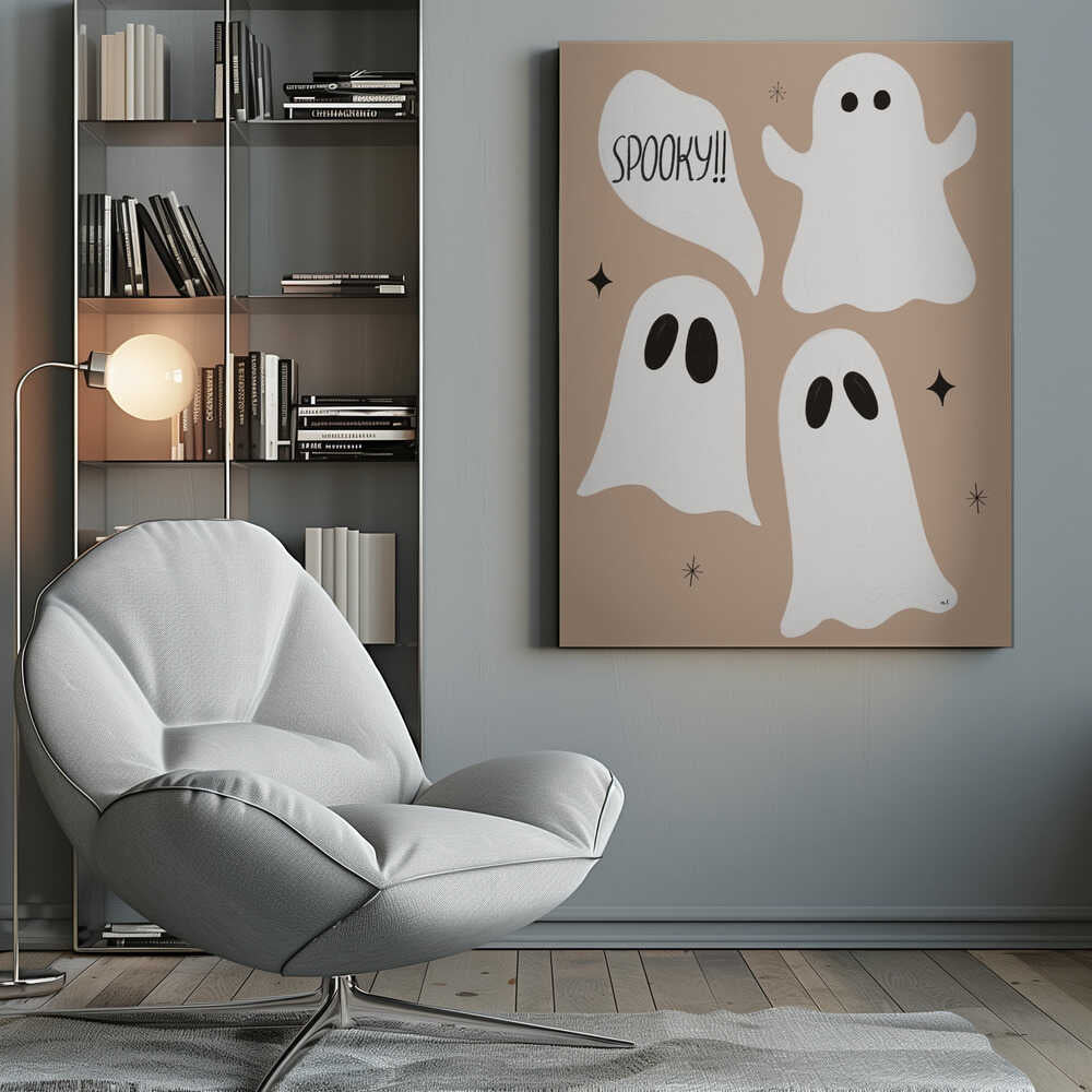 Spooky Ghosts - Poster / Art Print
