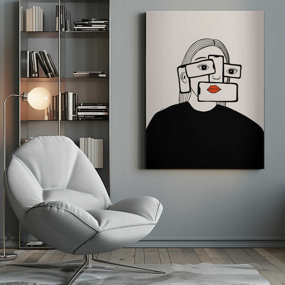 MODERN SOCIETY - Poster / Art Print
