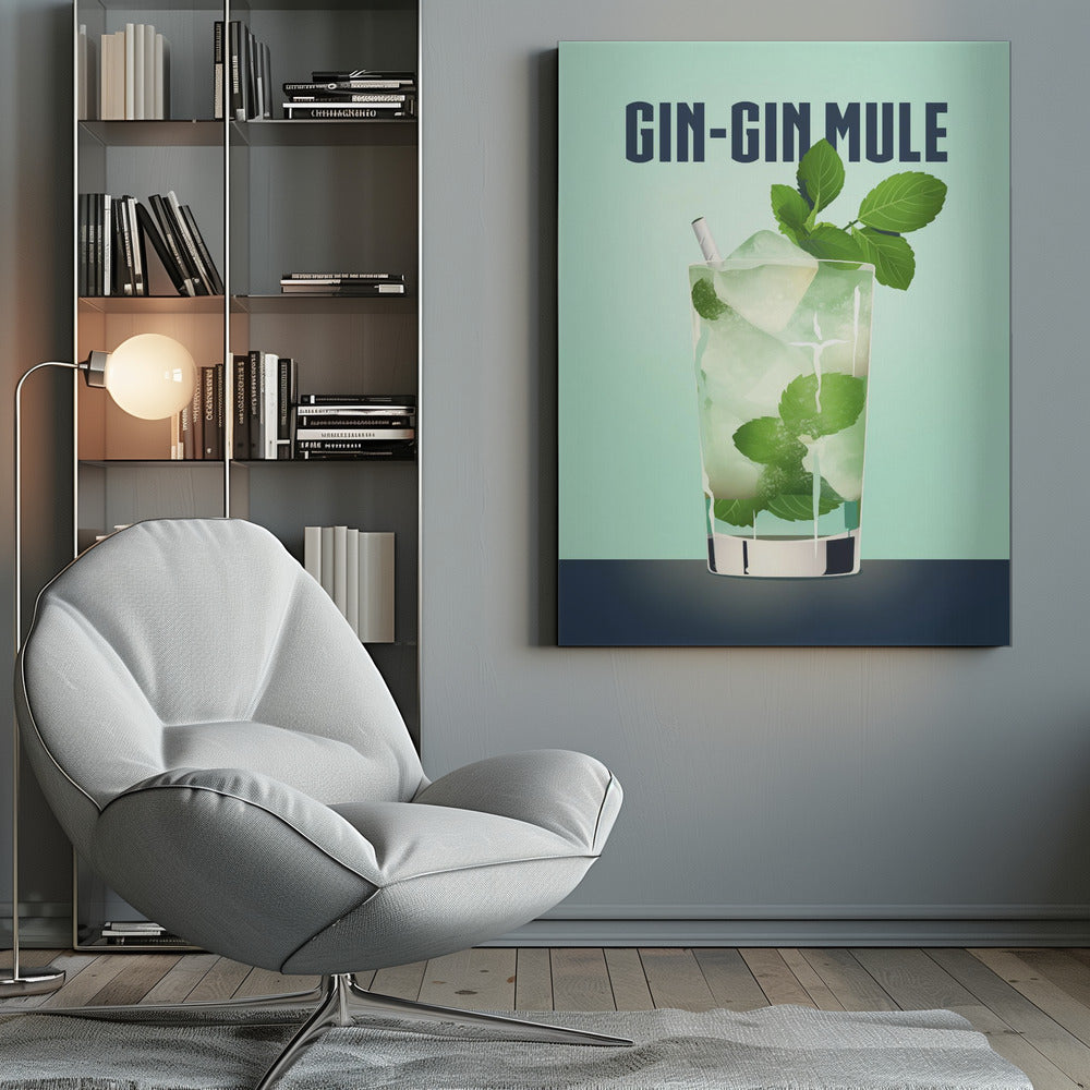Gin Gin Mule - Poster / Art Print