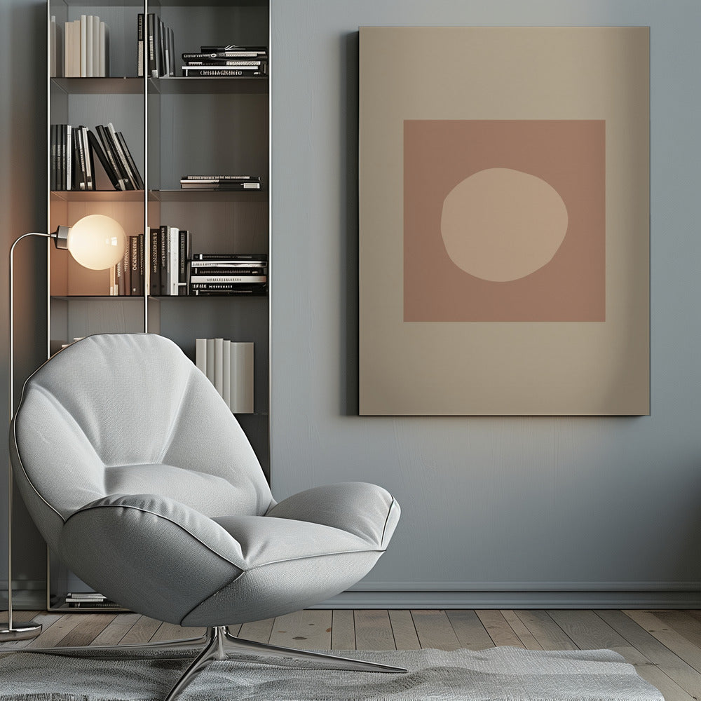 Circle Mocha - Poster / Art Print