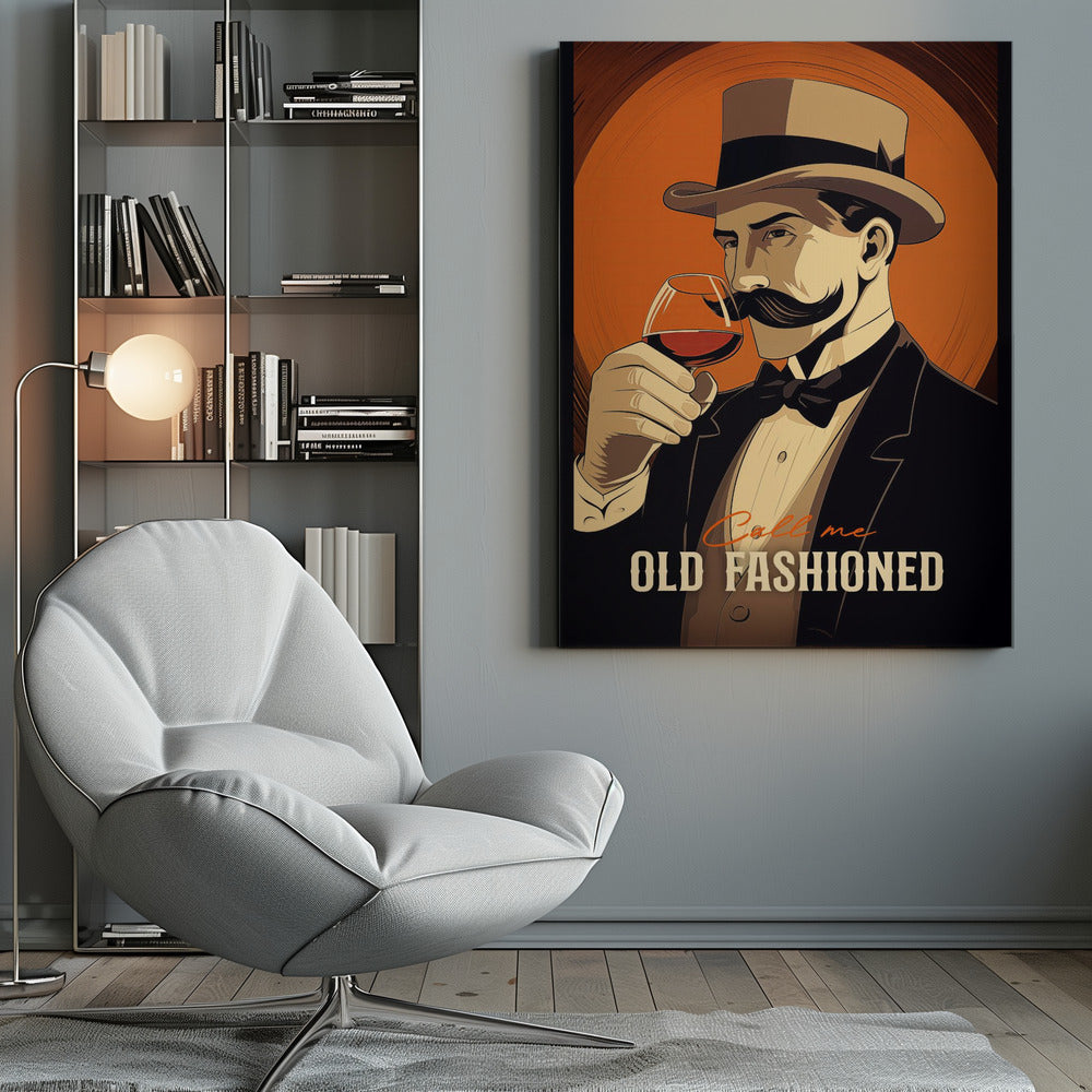 Call Me Old Fashioned - Poster / Art Print