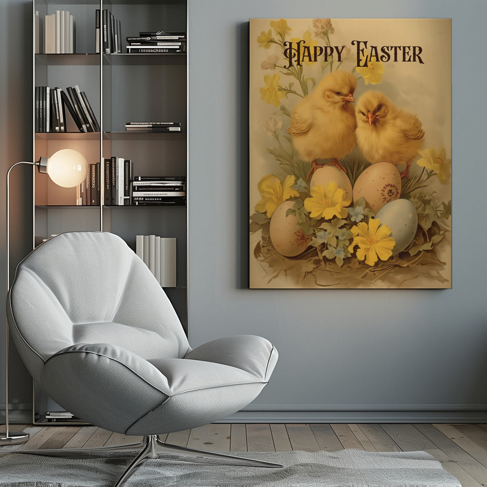 Happy Easter No 5 - Poster / Art Print