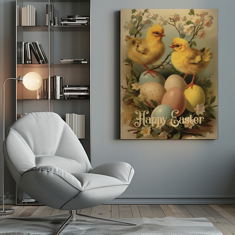 Happy Easter No 6 - Poster / Art Print