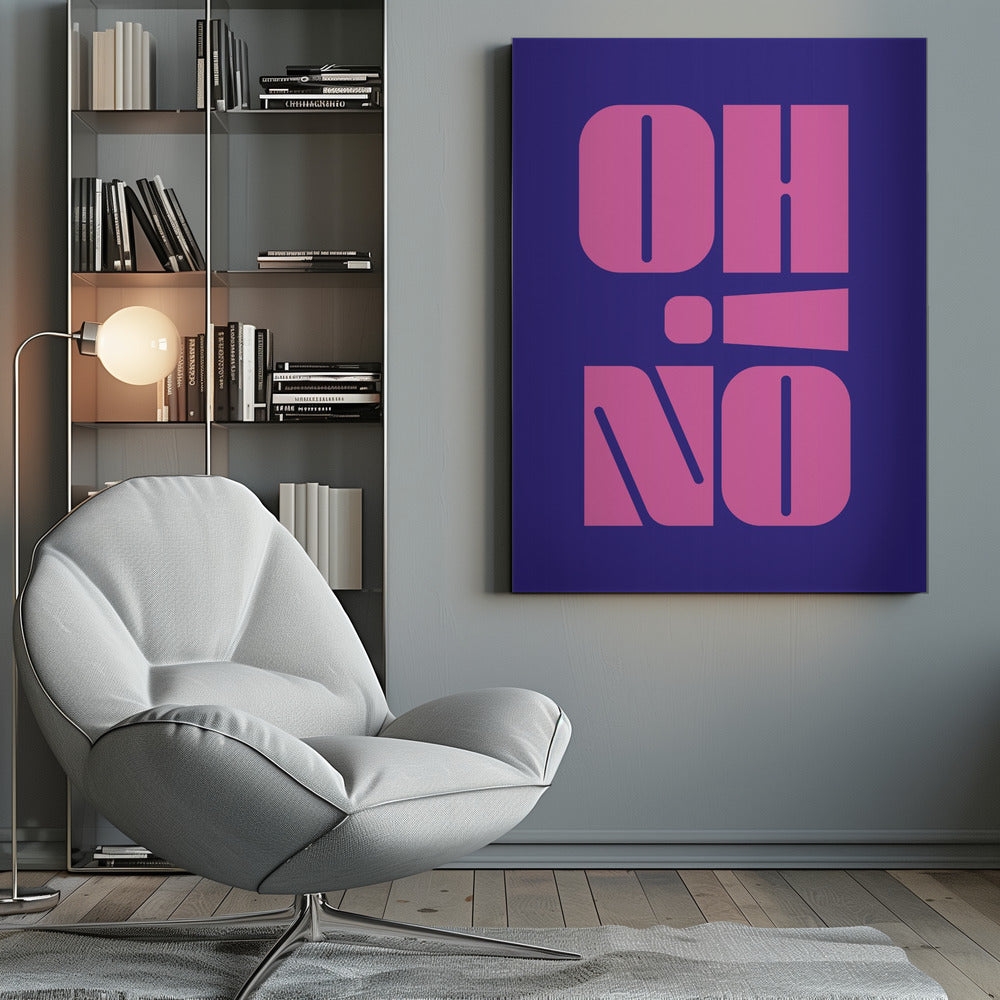 Oh No! - Poster / Art Print