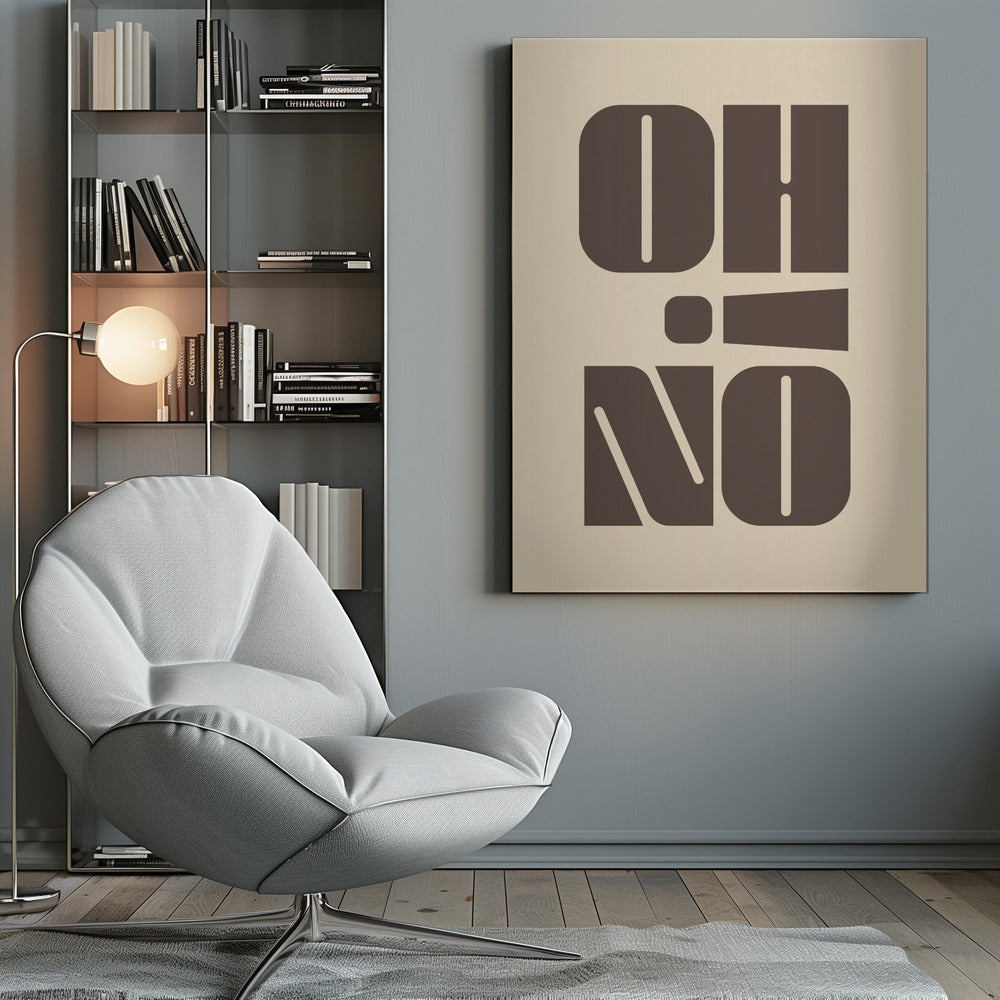 Oh No! - Poster / Art Print