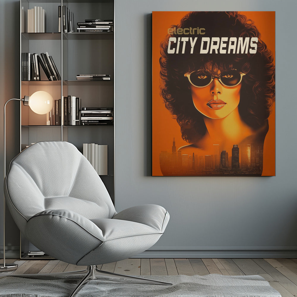 Electric City Dreams - Poster / Art Print