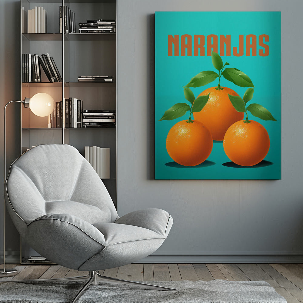 Oranges - Poster / Art Print