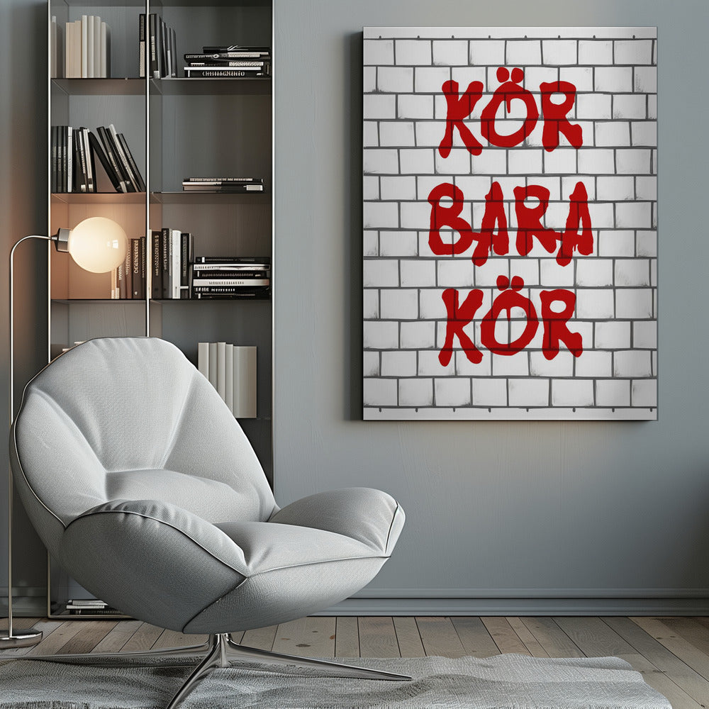 Run Just Run - Poster / Art Print