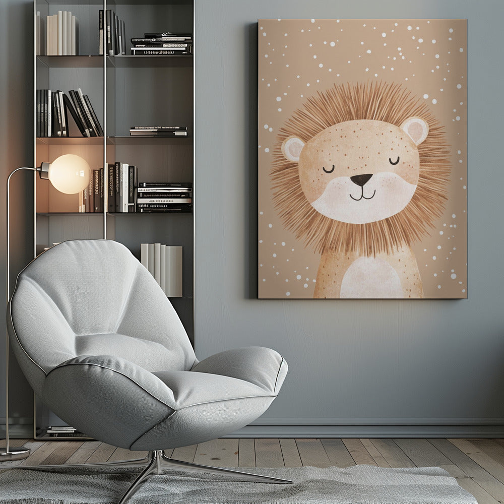 Happylion - Poster / Art Print
