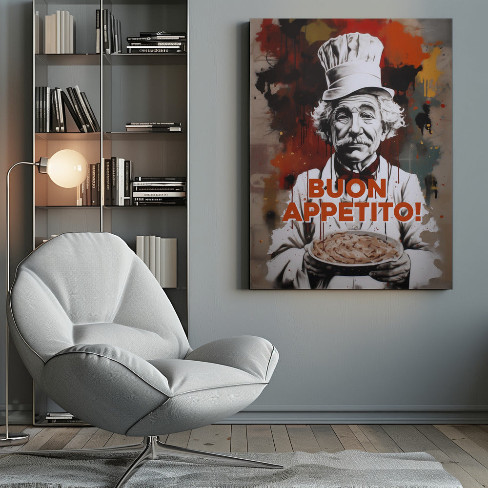 The Pasta Chef - Poster / Art Print