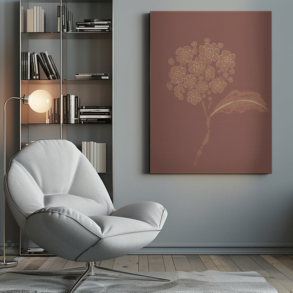 Mocha blossom - Poster / Art Print