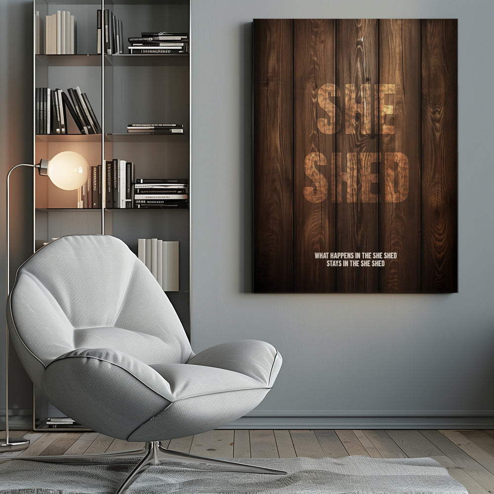 She Shed - Poster / Art Print