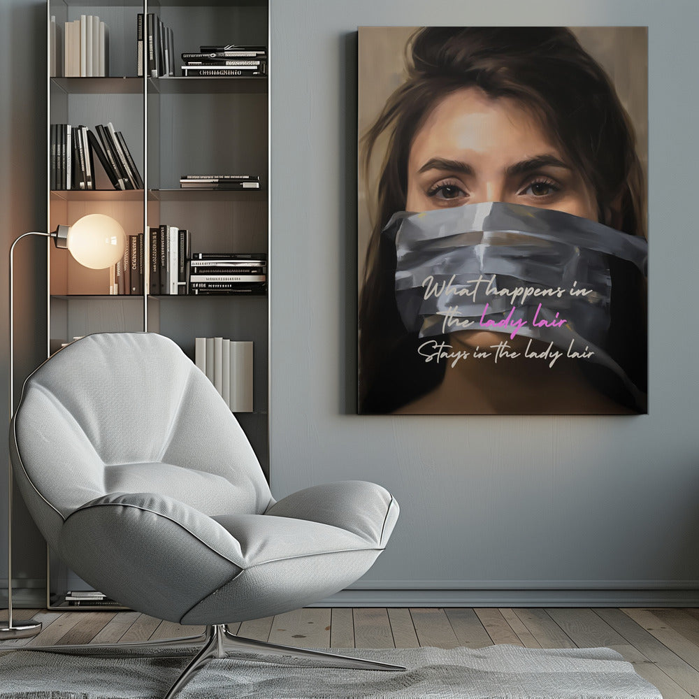 What Happens In the Lady Lair - Poster / Art Print