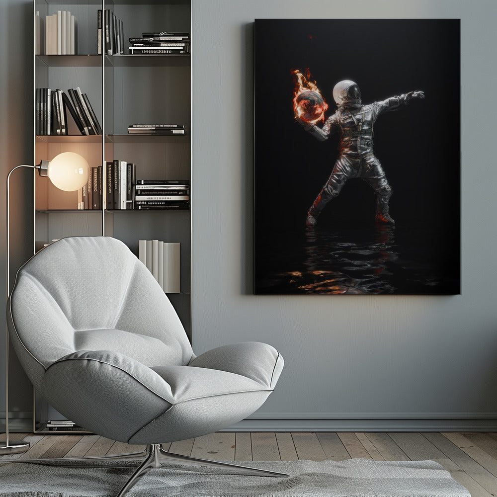 Planet Thrower - Poster / Art Print