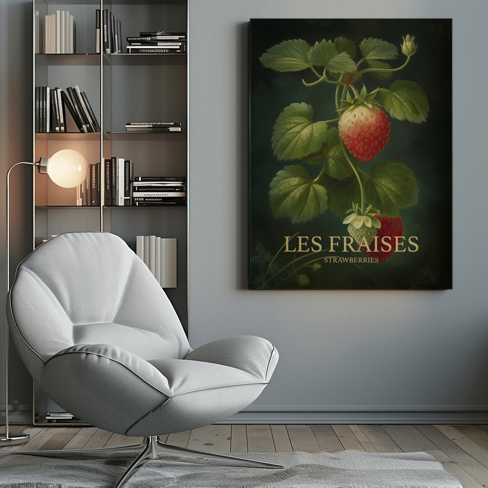 Les Fraises - Strawberries - Poster / Art Print
