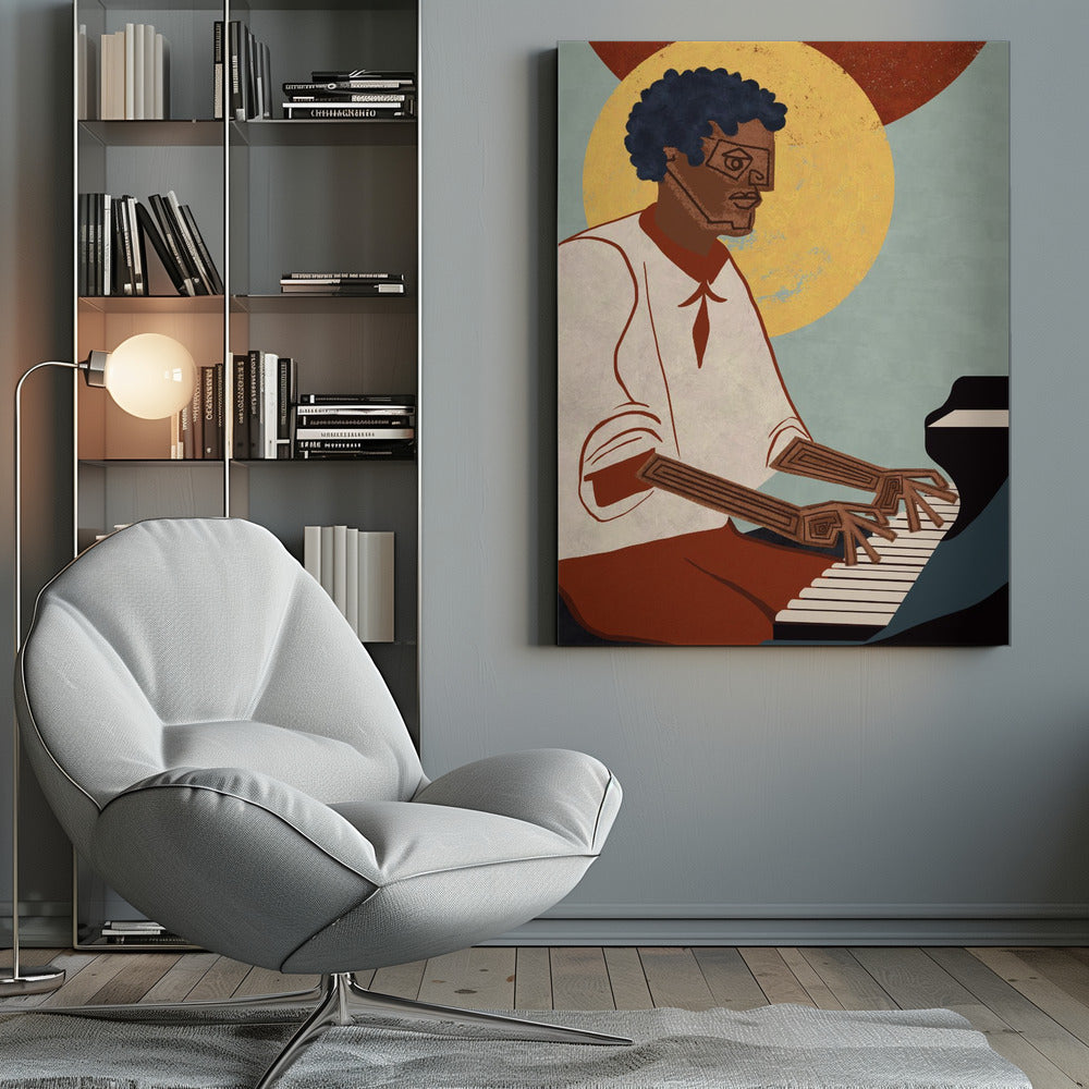 MUSICIAN GUY VIII - Poster / Art Print