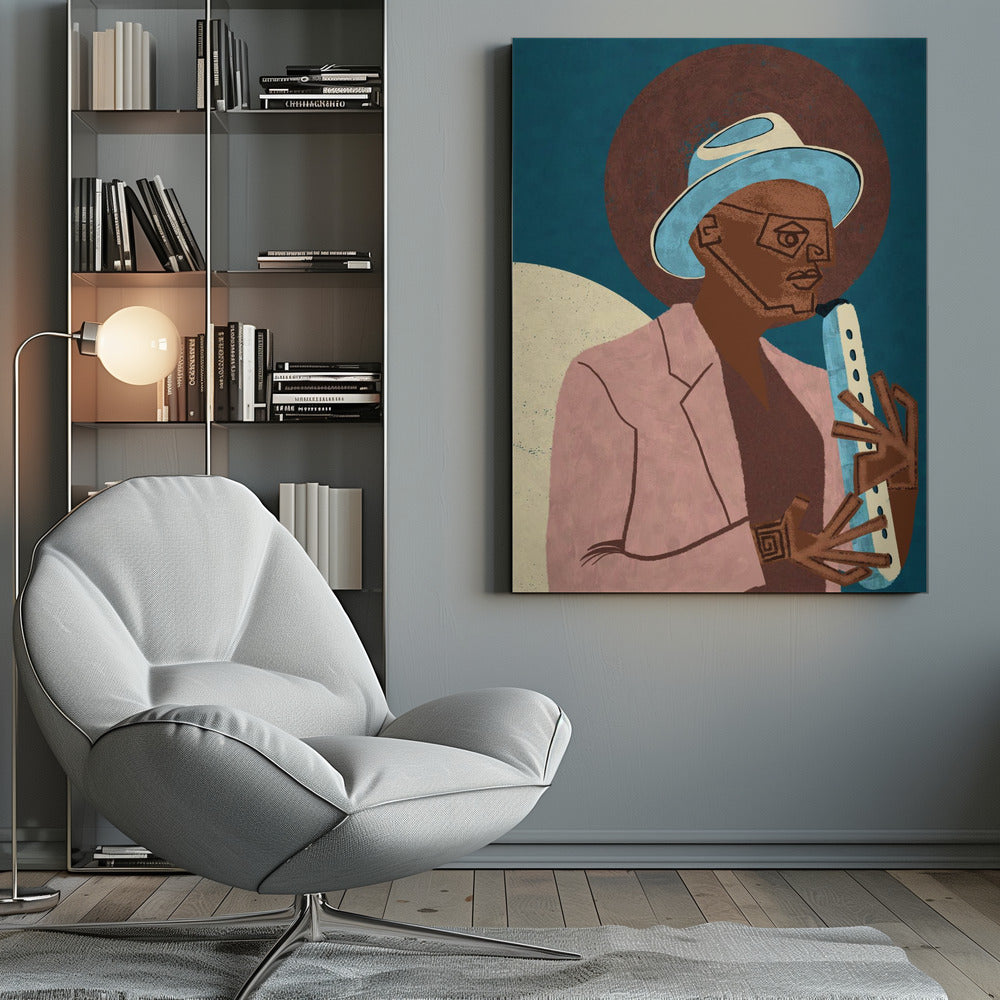 MUSICIAN GUY XIII - Poster / Art Print