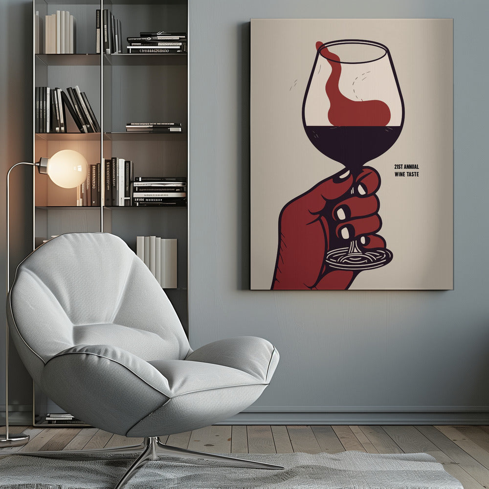21st Annual Wine Taste - Poster / Art Print