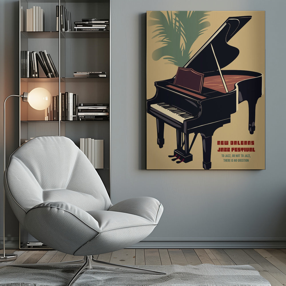 New Orleans Jazz Festival - Poster / Art Print