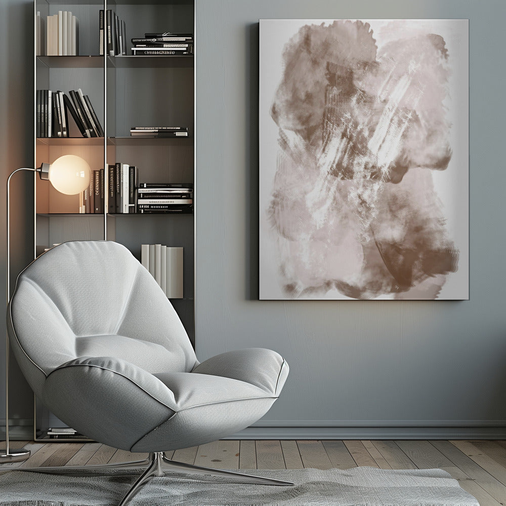 Abstract Mocha Coffee - Poster / Art Print
