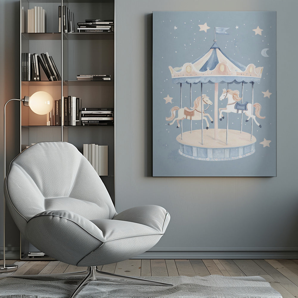 Happycarousel - Poster / Art Print
