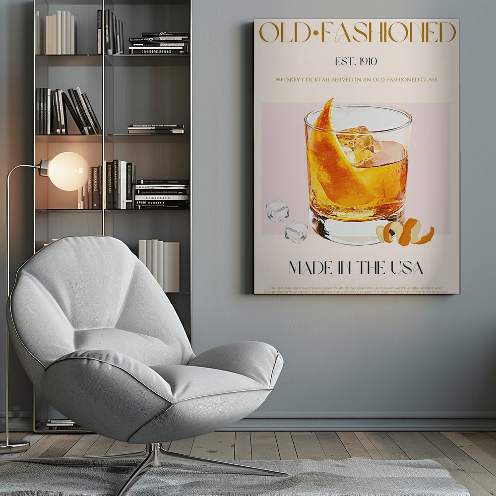 Old fashioned print - Poster / Art Print