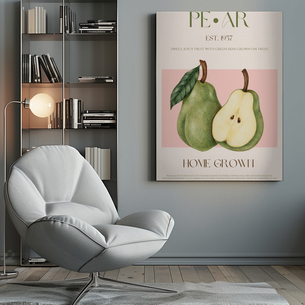 Pear print - Poster / Art Print