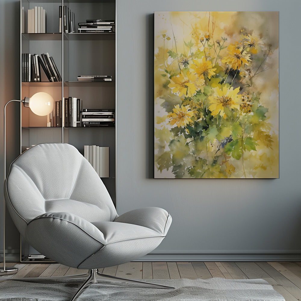 Summer Flowers No 3 - Poster / Art Print