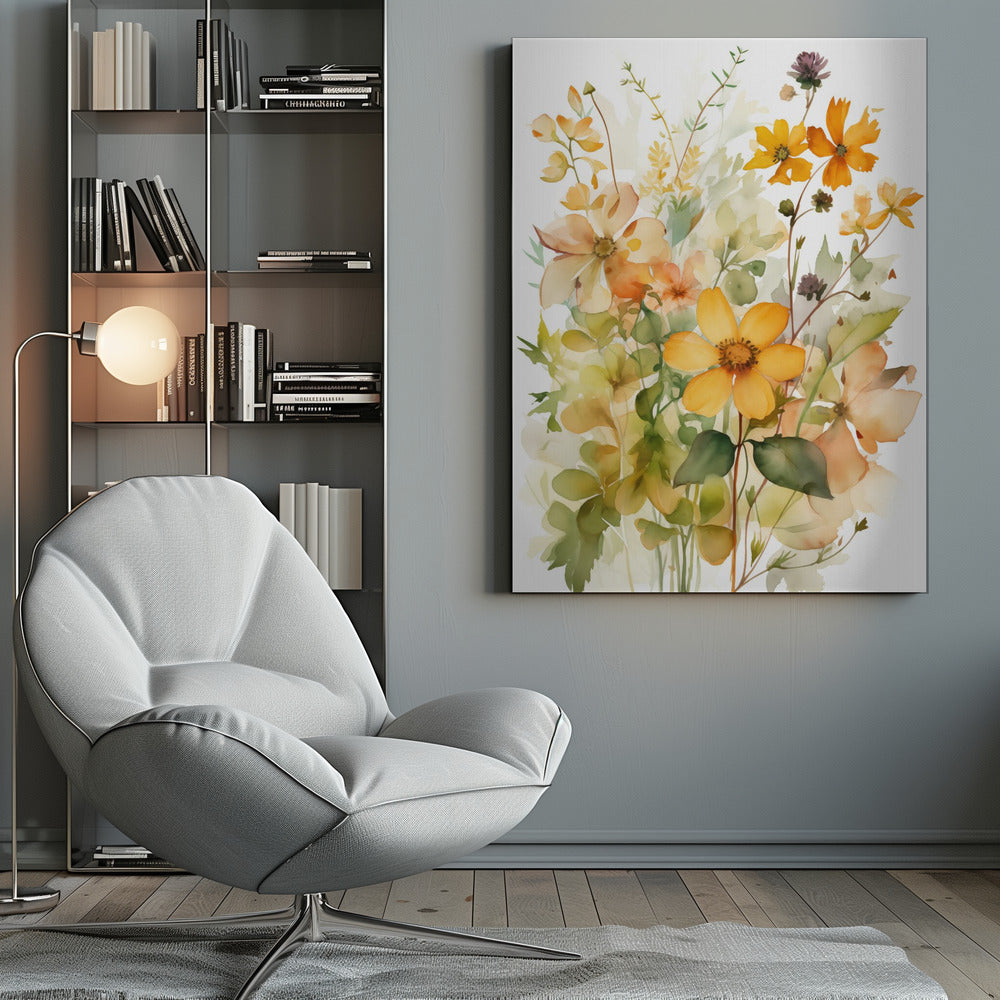 Summer Flowers No 4 - Poster / Art Print