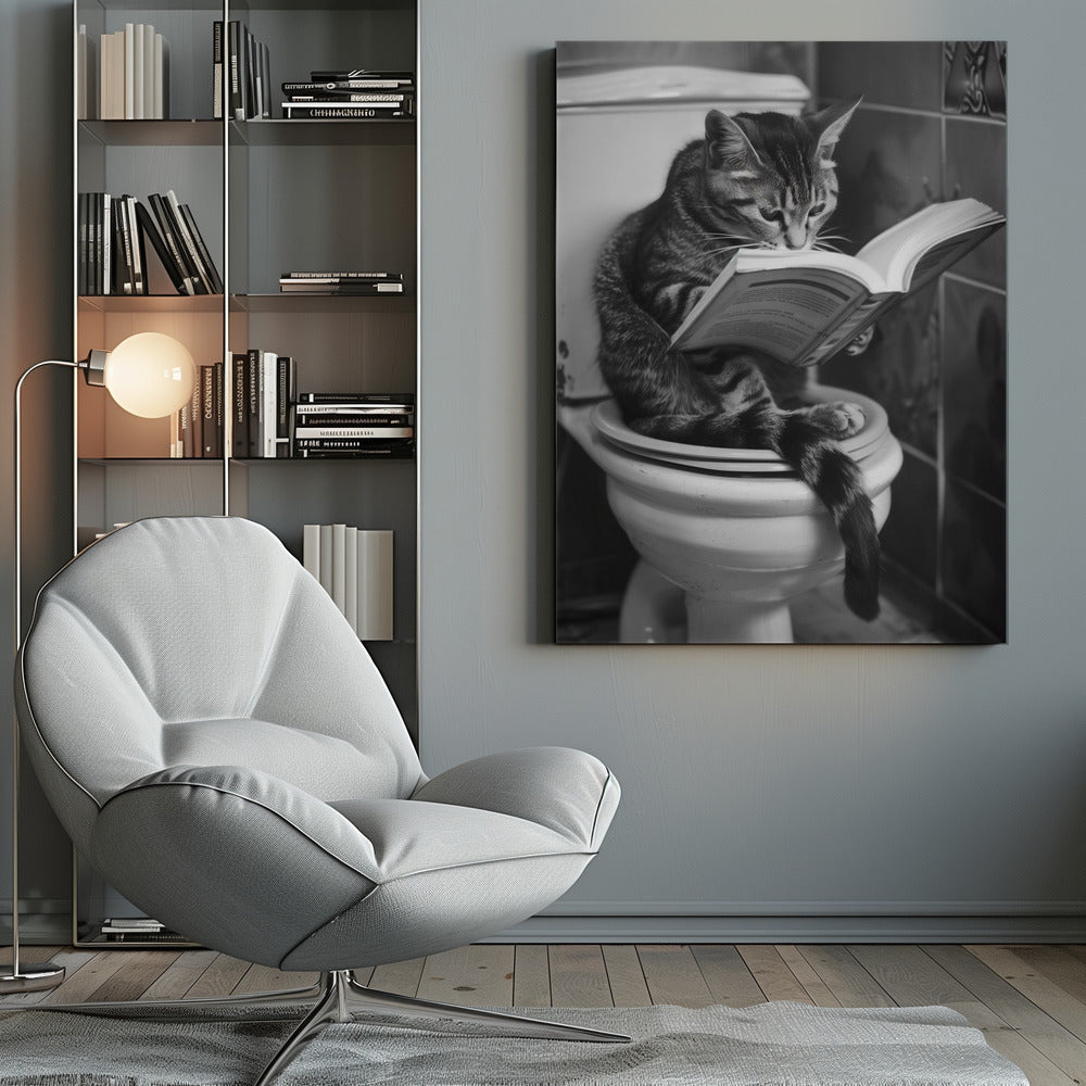 Literary Litter Box - Poster / Art Print