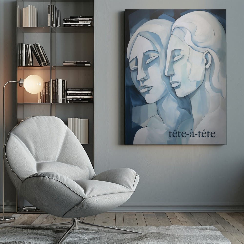 Tete-a-tete - Poster / Art Print