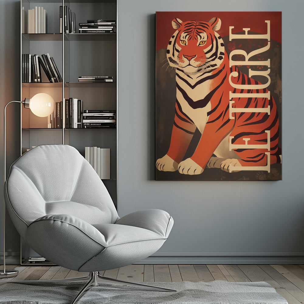 Le Tigre - Poster / Art Print