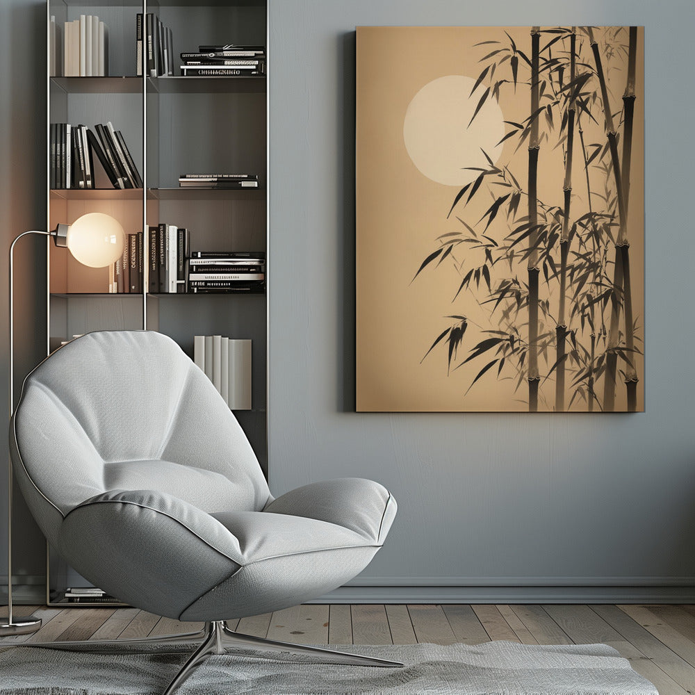 Evening Bamboo - Poster / Art Print