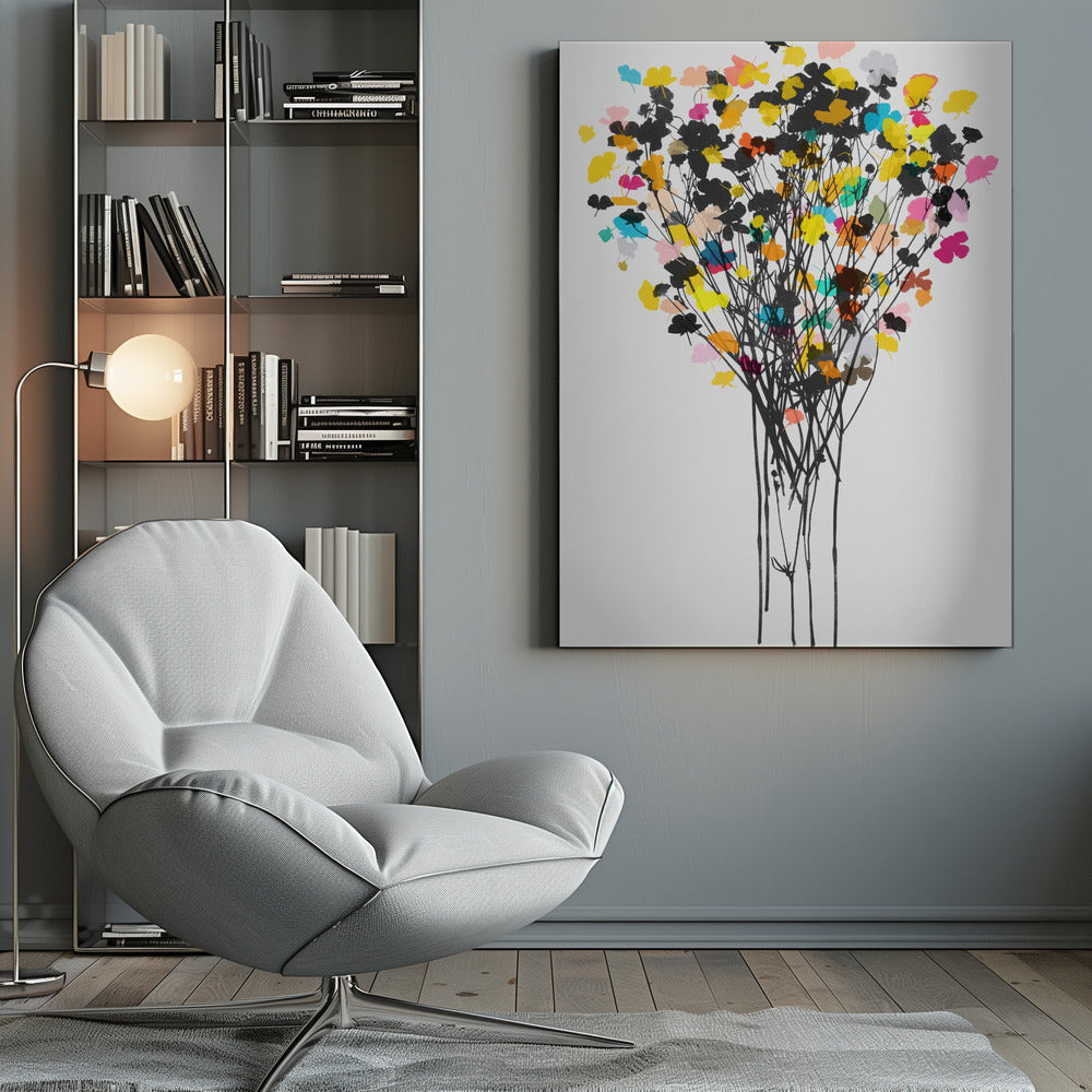 Vibrant Bouquet - Poster / Art Print