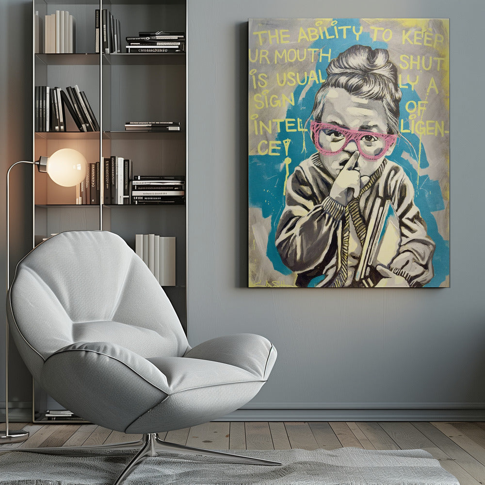 Sign of intelligence - Poster / Art Print
