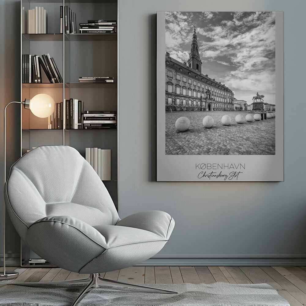 Christiansborg Palace In Copenhagen - Poster / Art Print